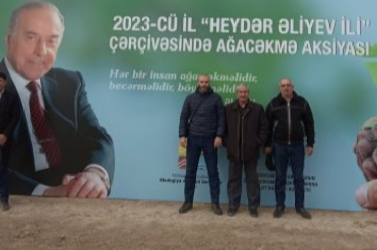 Сотрудники РЦСС приняли участие в акции по посадке деревьев в связи с «Годом Гейдара Алиева»