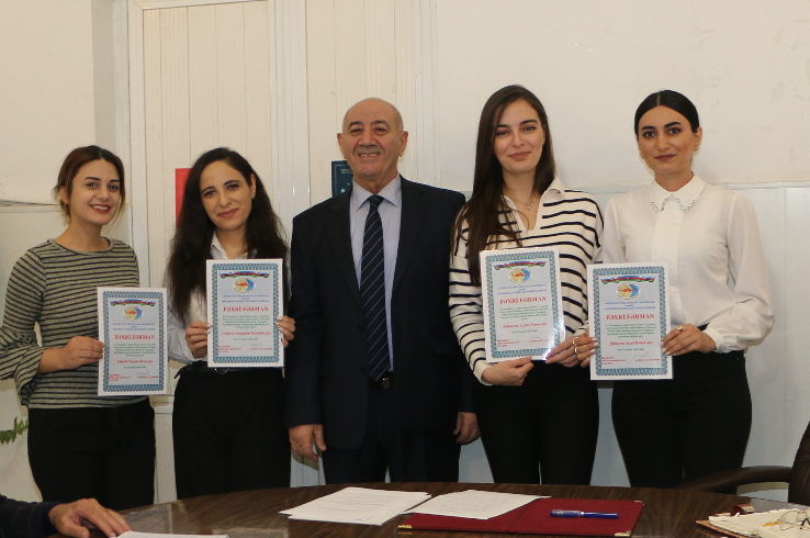 Employees of the RSSC were awarded with the “Certificate of Honor”