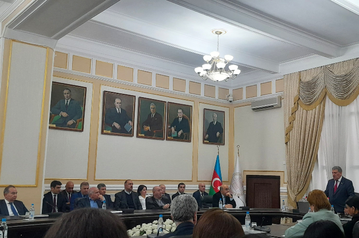 At the Presidium of the Azerbaijan National Academy of Sciences was held a meeting with the head of ULAKBIM Mehmet Mirat Satoglu