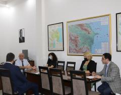 The RSSC hosted a meeting with the leadership of the Association of Insurers of Azerbaijan