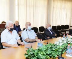 The leadership of the RSSC held a meeting at the Oil and Gas Research and Design Institute