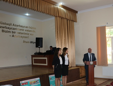 One more training was held under the project of “Rules of behavior during the earthquake”