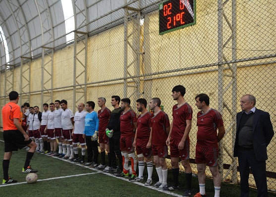 The semifinal of the football competitions in the II Sports Festival