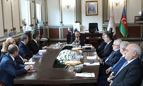 В Президиуме НАНА состоялась встреча с рядом госчиновников
