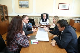 Academician Ibrahim Guliyev met with representatives of the COST Association