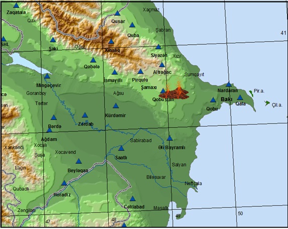 В Гобустане произошло извержение вулкана Шихзахирли