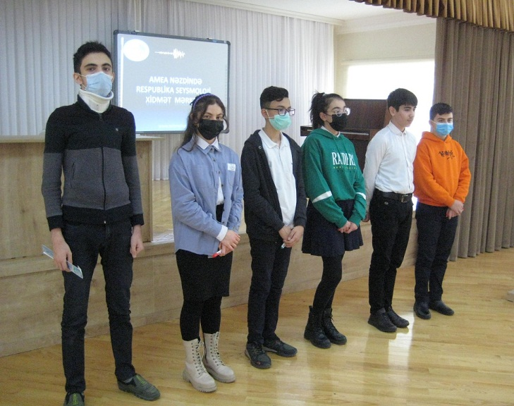 Employees of the RSSC held training for schoolchildren on the &quot;Rules of behaviour during earthquakes&quot;