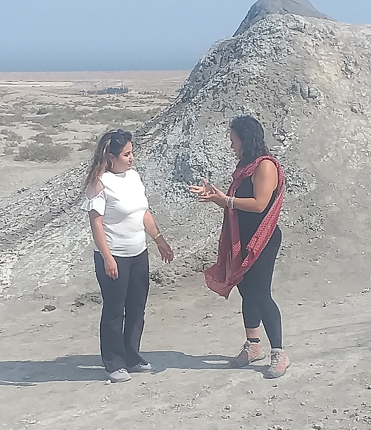 A program dedicated to mud volcanoes in Azerbaijan was aired on the Euronews channel