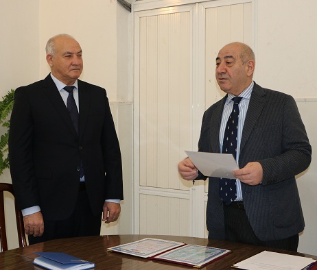 The Seismological Center celebrated the 70th anniversary of the chief engineer Ramiz Iskenderov