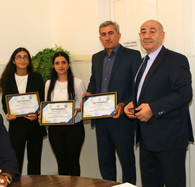 RSSC employees were awarded a certificate from an international conference held in Uzbekistan