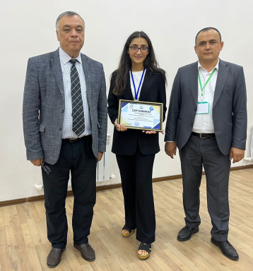 Сотрудники РЦСС награждены сертификатом международной конференции, прошедшей в Узбекистане