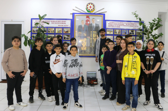 Sumgayit schoolchildren visited the RSSC