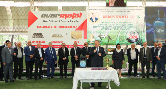 RSXM-nin futbol komandası AMEA-nın əməkdaşları arasında keçirilən futbol yarışında birinci yerin qalibi olub