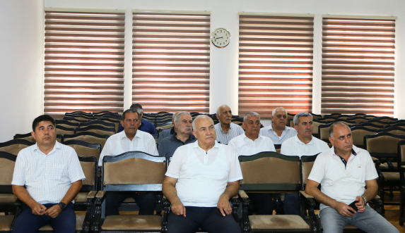 The Republican Seismic Survey Center of ANAS held another warning and assembly training with the participation of non-militarized civil defence units