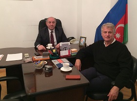 The president of “Kinemetrics” company came to Baku